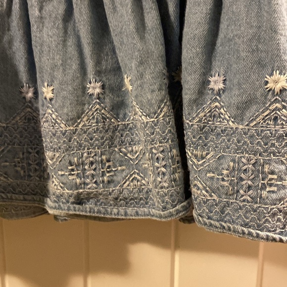 American Eagle denim boho top - Picture 4 of 5